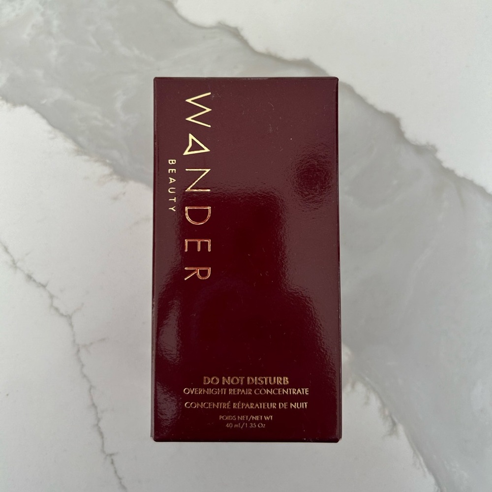 NIB Wander Beauty Do Not Disturb Overnight Repair Concentrate